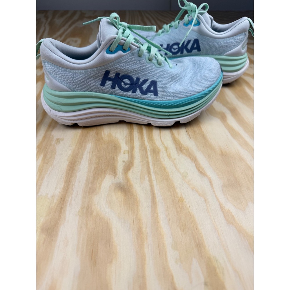 Hoka Gaviota 5 Womens Running Shoes Sky Blue Watermelon 1134235 SWML Size 8B